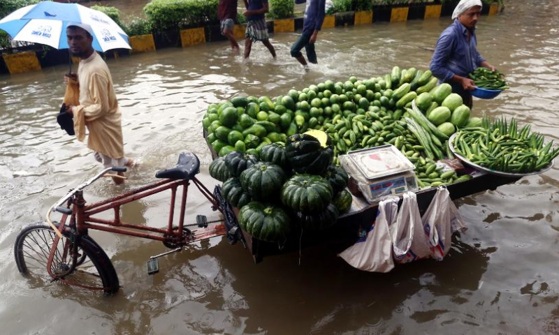 Torrential Rain Inundates Low-lying Areas In Bangladesh's Chattogram ...