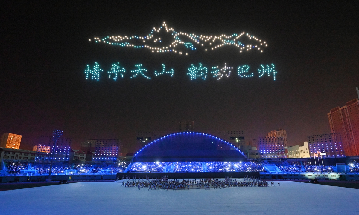  14th Xinjiang Uygur Autonomous Region Games   Photo: VCG