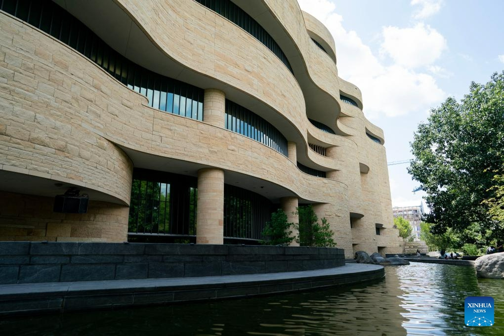 Photo taken on Aug. 9, 2023 shows the National Museum of the American Indian in Washington, D.C., the United States. The National Museum of the American Indian in Washington, D.C. opened in 2004.(Photo: Xinhua)