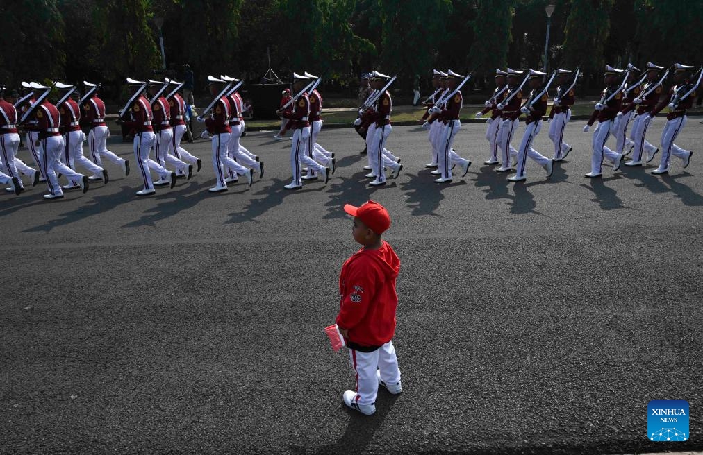 People attend the 78th Independence Day celebration in Jakarta, Indonesia, Aug. 17, 2023.(Photo: Xinhua)