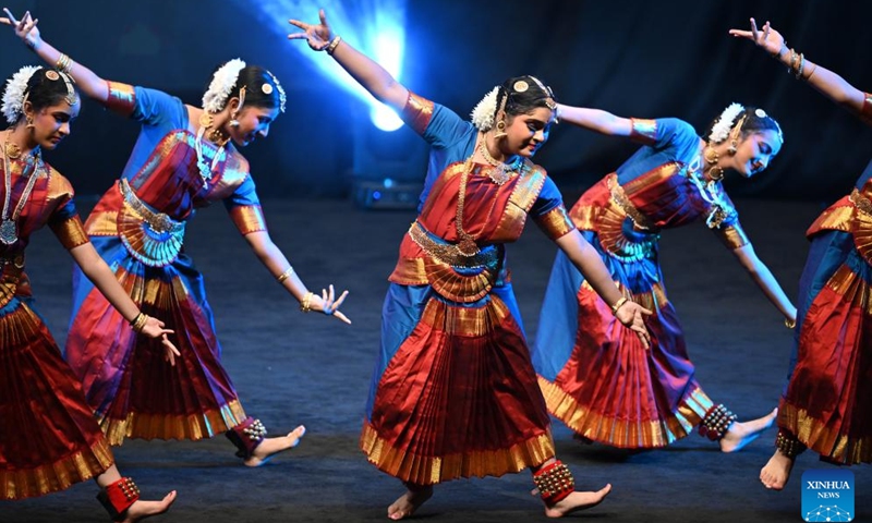 Artists Perform During Indian Culture Event Of Kuwait Summer Festival 