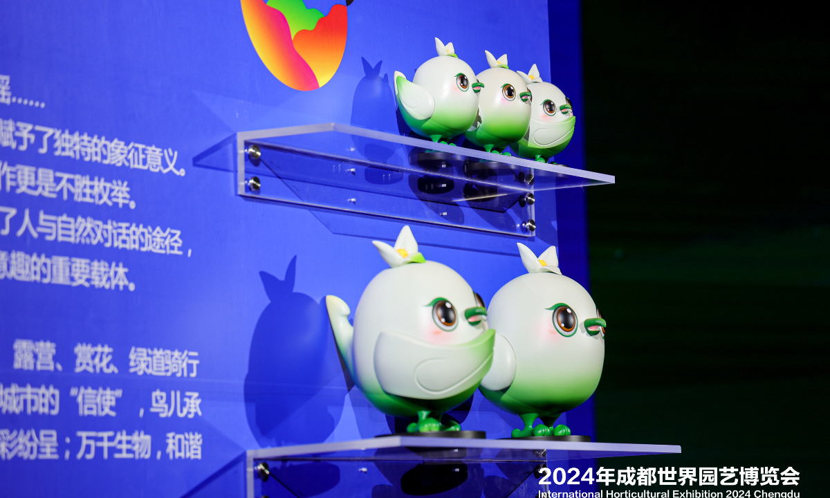 Mascot of International Horticultural Exposition 2024 Chengdu