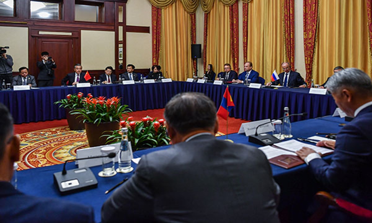 A high-level representatives' meeting on security affairs held in Moscow. Photo: Chinese Foreign Ministry