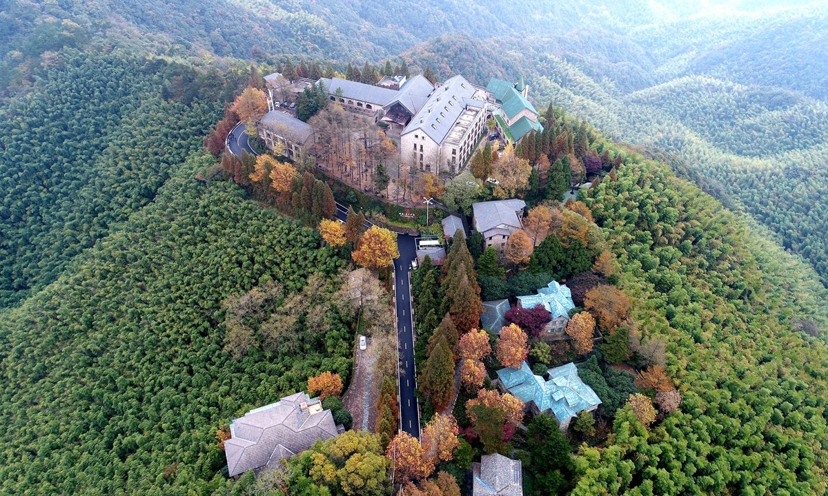 Some B&B facilities in Mogan Mountain Photo: Xie Shangguo