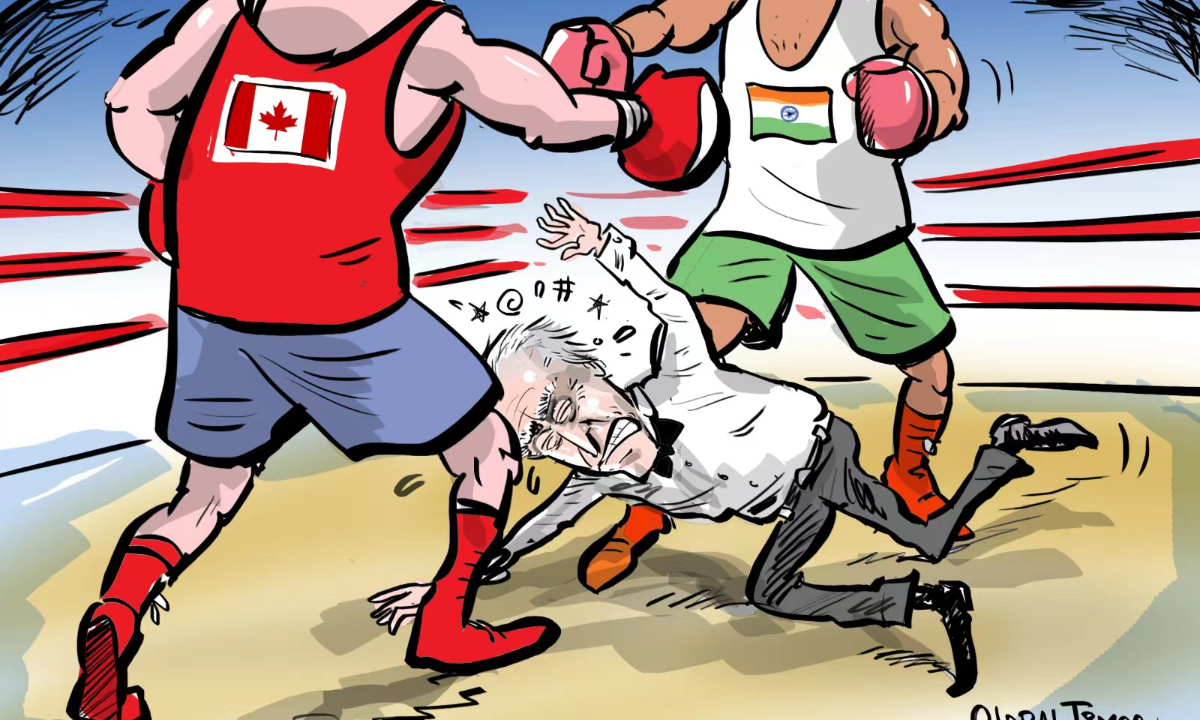 US caught in Canada-India diplomatic row - Global Times