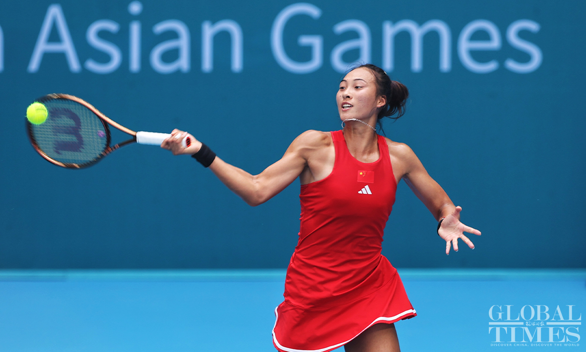 Chinese Tennis Players Zheng Qinwen And Zhu Lin Win Gold And Silver ...