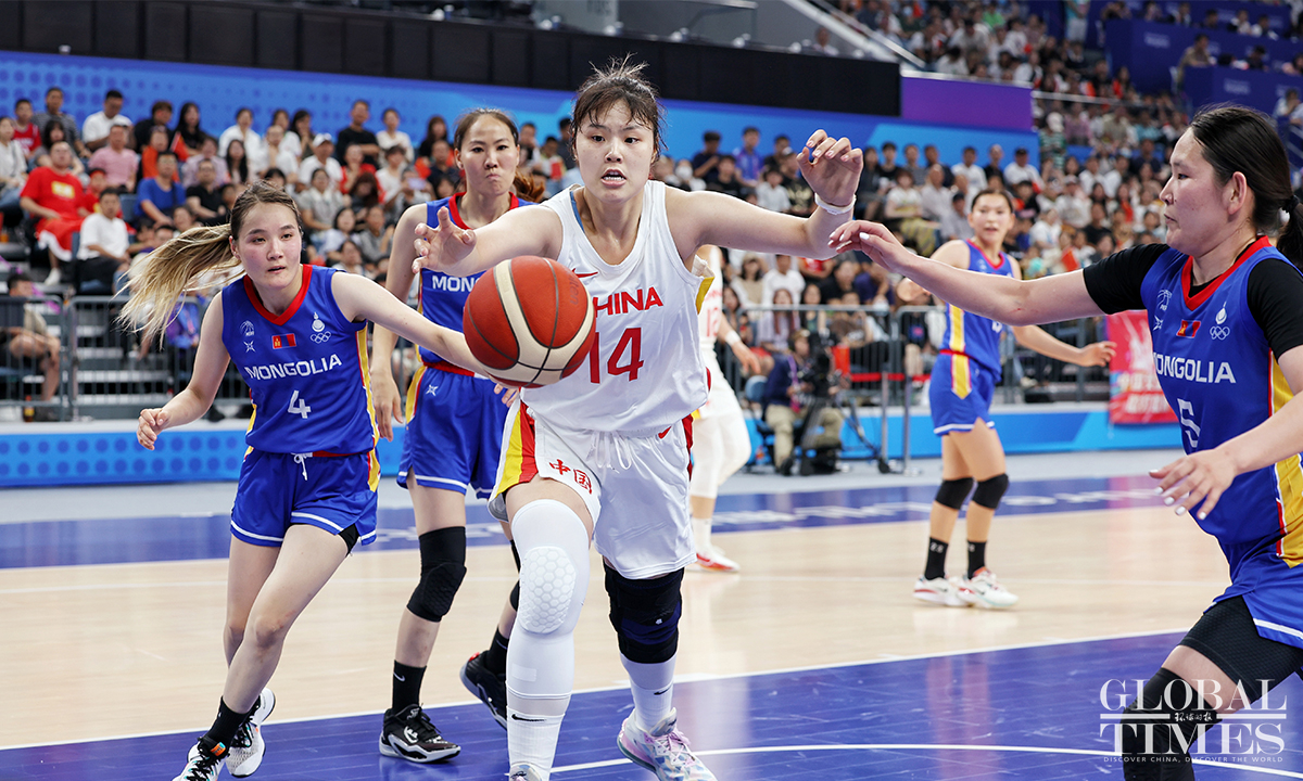 Chinese women's basketball team makes debut at Hangzhou Asian Games ...