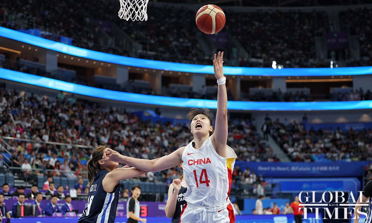 Chinese women's basketball team wins in quarterfinals - Global Times