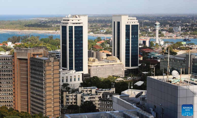 This photo taken on Sept. 22, 2023 shows the city view in Dar es Salaam, Tanzania.(Photo: Xinhua)