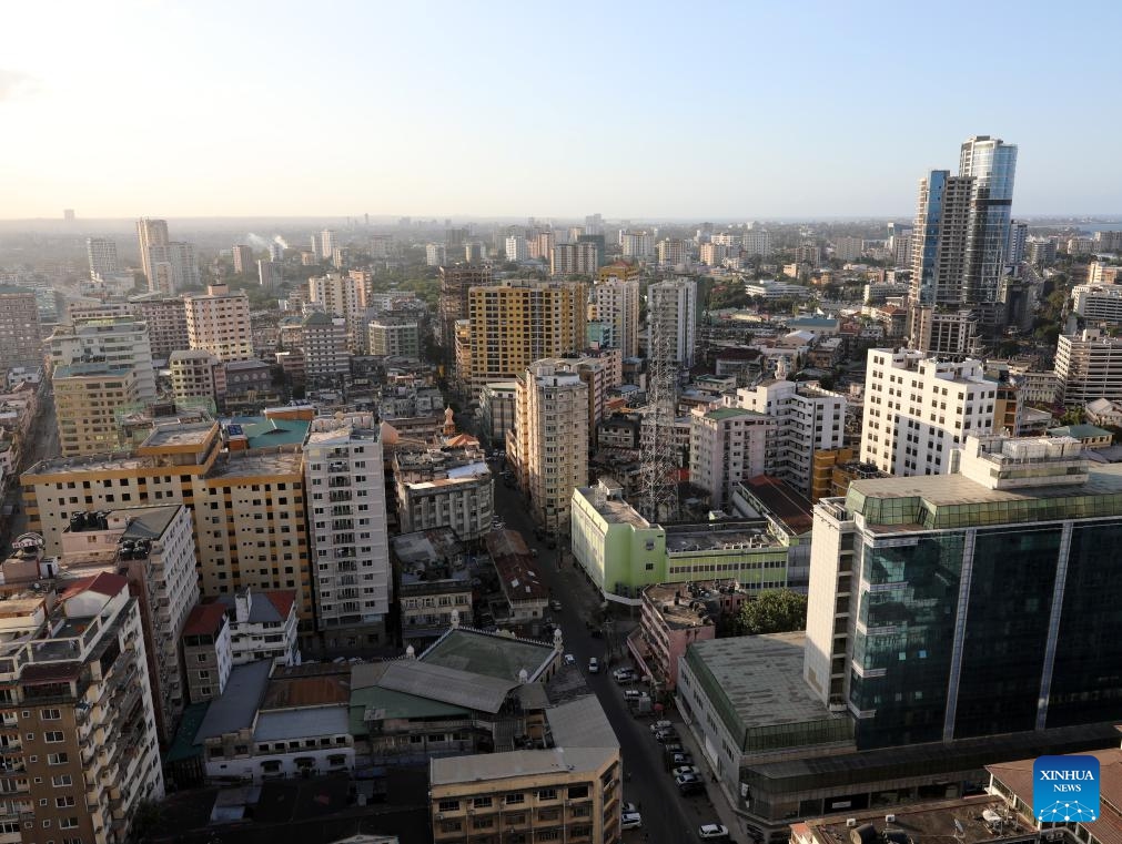 This photo taken on Sept. 22, 2023 shows the city view in Dar es Salaam, Tanzania.(Photo: Xinhua)