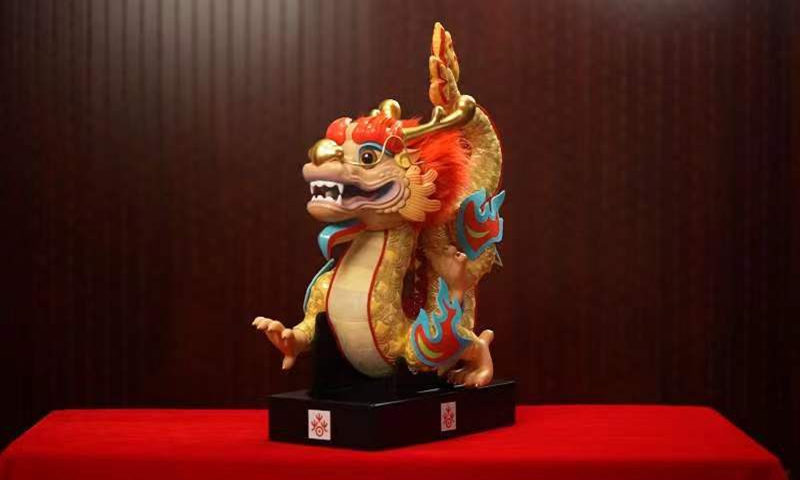 The Auspicious Dragon mascot Photo: Courtesy of Ministry of Culture and Tourism