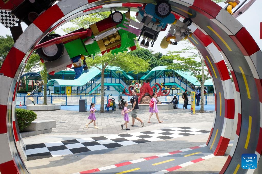 Tourists visit Legoland Malaysia in Johor Bahru, Malaysia, Oct. 6, 2023(Photo: Xinhua)