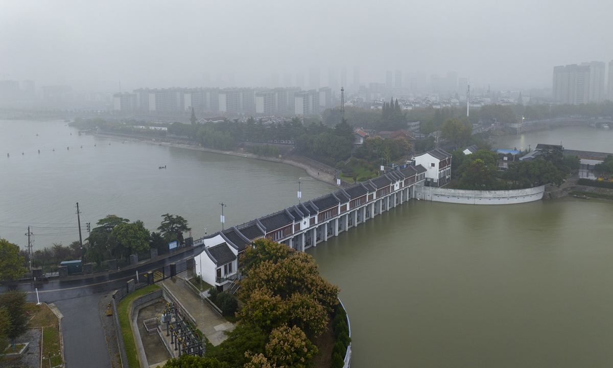 The Hongze Lake Irrigation System Photo: VCG