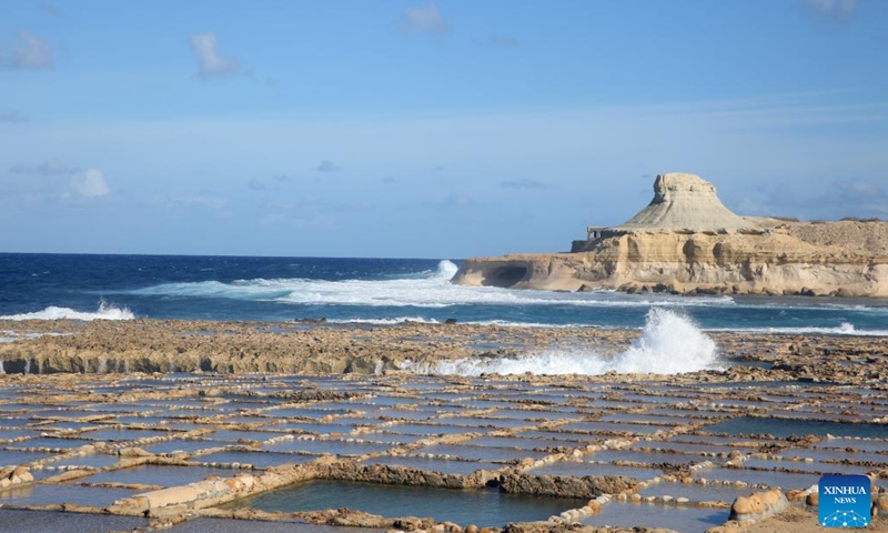 This photo taken on Nov. 4, 2023 shows the scenery on the island of Gozo, Malta. (Photo: Xinhua)