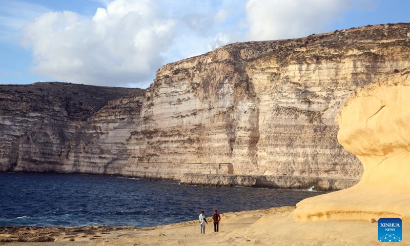 This photo taken on Nov. 4, 2023 shows the scenery on the island of Gozo, Malta. (Photo: Xinhua)