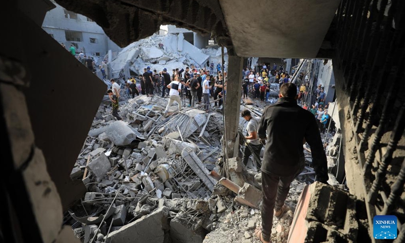 37 Palestinians killed in Israeli attack on refugee camp in central ...