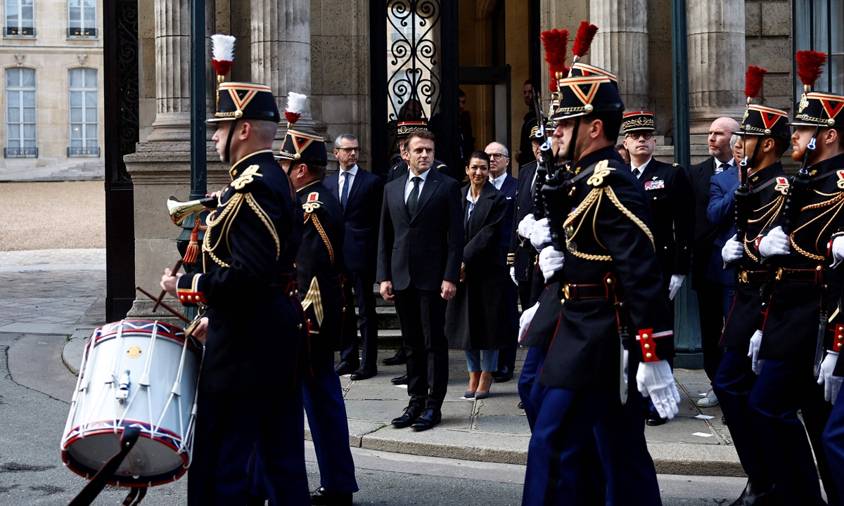 The President's House - Review of Elysee Palace, Paris, France