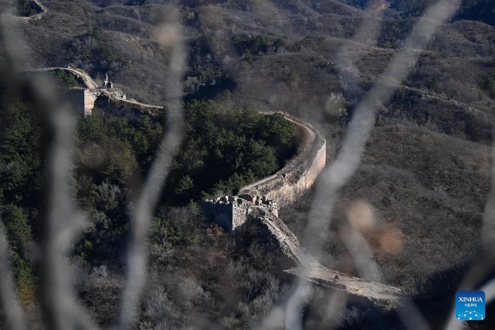 This photo taken on Nov. 14, 2023 shows the Gubeikou Great Wall in Beijing, capital of China.(Photo: Xinhua)