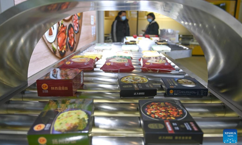 Products of CP Group Agro-industry & Food Business are pictured at the exhibition area on green agriculture chain during the China International Supply Chain Expo (CISCE) in Beijing, capital of China, Nov. 30, 2023.(Photo: Xinhua)