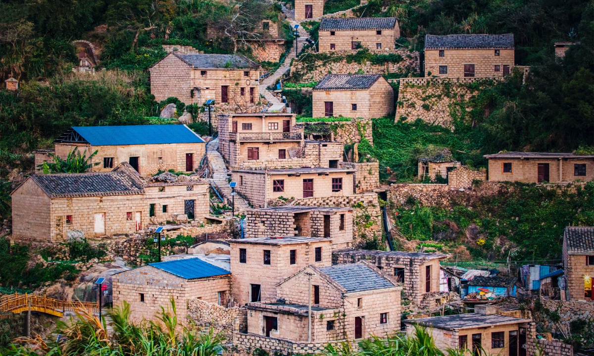 Photo of Huazhu village in Ningde, East China’s Fujian Province Photo: IC