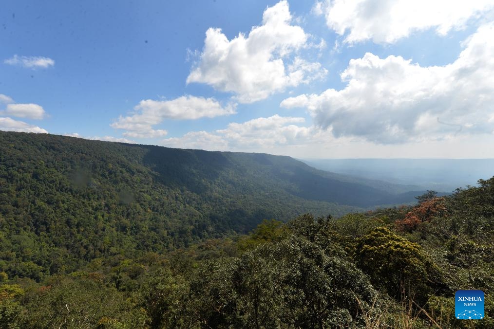 This photo taken on Dec. 11, 2023 shows a view of the Khao Yai National Park, Thailand. The annual International Mountain Day is marked on Dec. 11.(Photo: Xinhua)