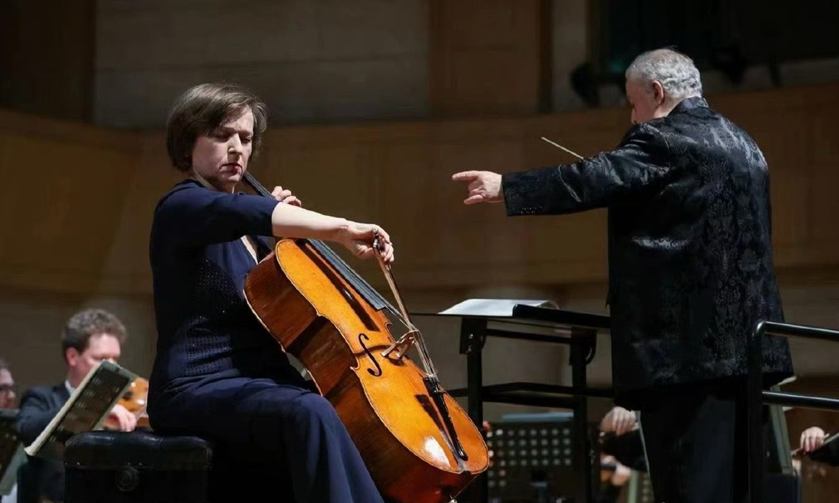 A live performance is staged at Zhongshan Park Music Hall in Beijing, on January 2. Photo: Courtesy of the German Embassy in China