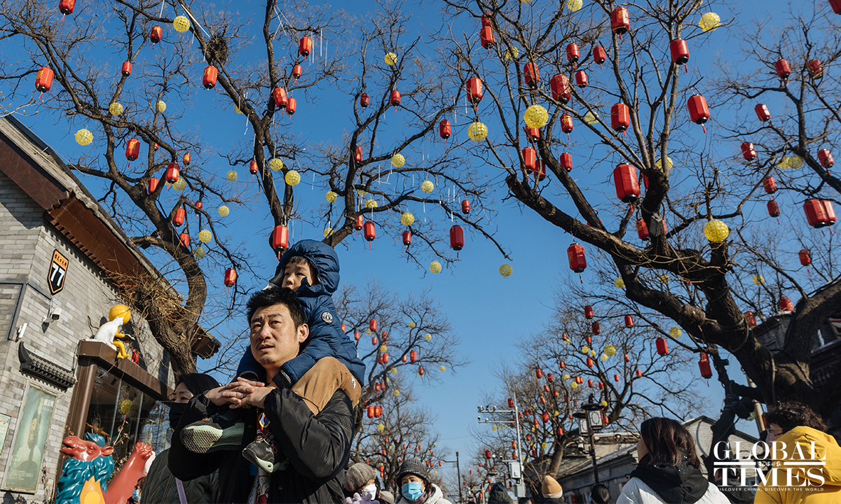 Temple fairs held in Beijing during Spring Festival - Global Times