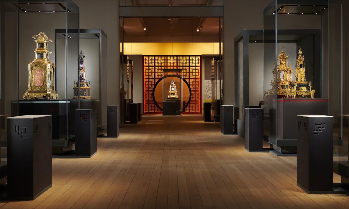 <em><em>Zimingzhong</em> Ningshijuzhe</em>: Clockwork Treasures from China's Forbidden City exhibition Photo: Courtesy of the exhibition