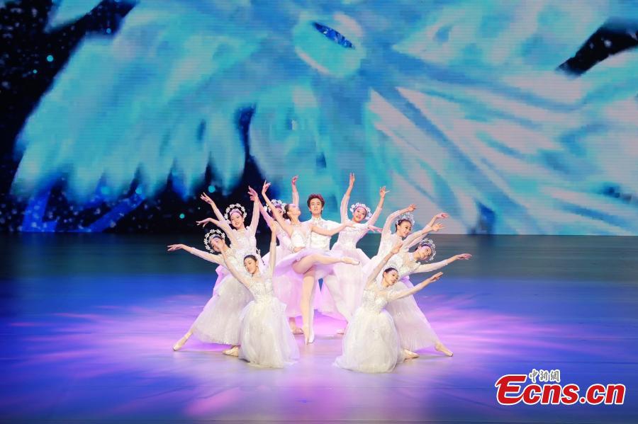 A closing ceremony of China's 14th National Winter Games is held in Hulun Buir, north China's Inner Mongolia Autonomous Region, Feb. 27, 2024. The next Games will be held in northeast China's Liaoning Province in 2028.(Photo: China News Service)