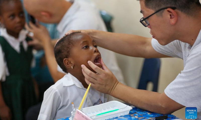 33rd batch of Chinese medical team gives free medical examination to ...