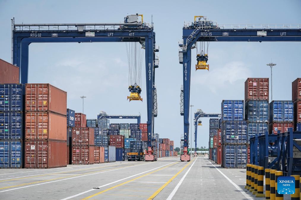 View of Lekki port in Lagos, Nigeria - Global Times