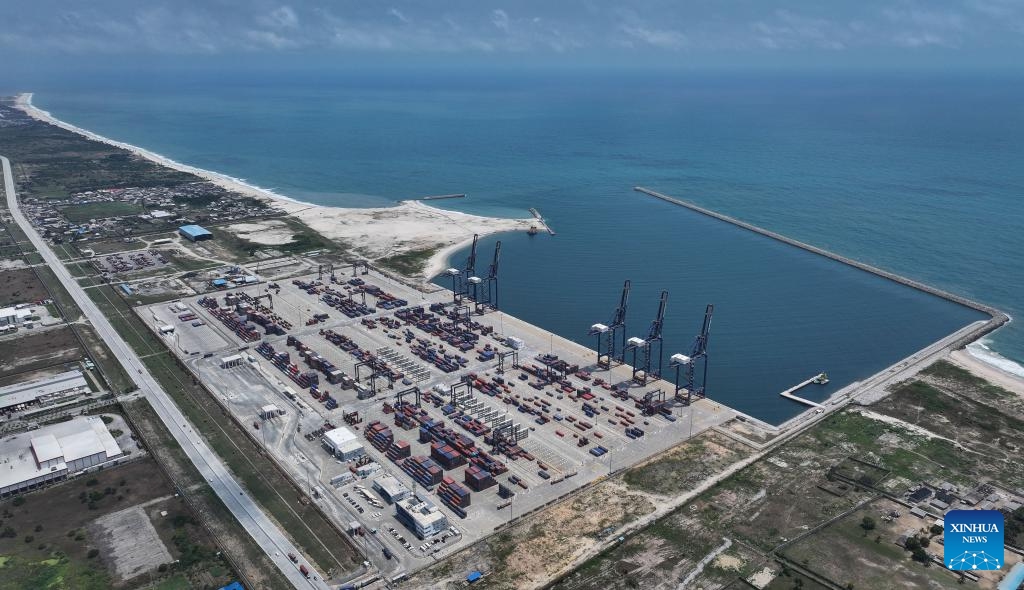 View of Lekki port in Lagos, Nigeria - Global Times