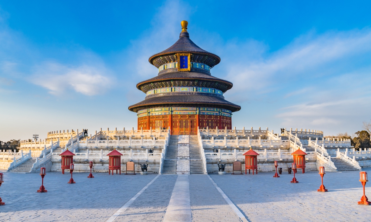 Tiantan (Temple of Heaven) in Beijing  Photo: VCG