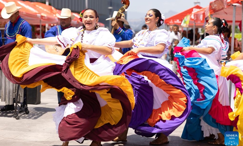 Folk dancers perform in Tegucigalpa, Honduras, March 20, 2024(Photo: Xinhua)