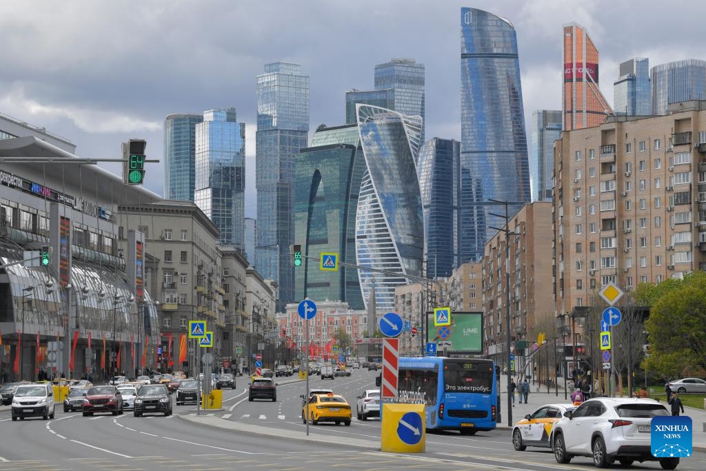 This photo taken on May 11, 2024 shows the cityscape of Moscow, Russia.(Photo: Xinhua)