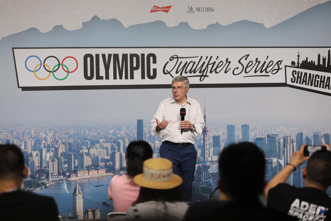 International Olympic Committee President Thomas Bach. Photo: Chen Xia/GT