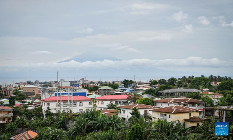 This photo taken on May 18, 2024 shows a view in Malabo, Equatorial Guinea. Malabo is situated in the northern part of Bioko Island. The city serves as the political, commercial, financial, and cultural hub of Equatorial Guinea. It is also a major aviation hub and an important seaport of the country. (Photo: Xinhua)