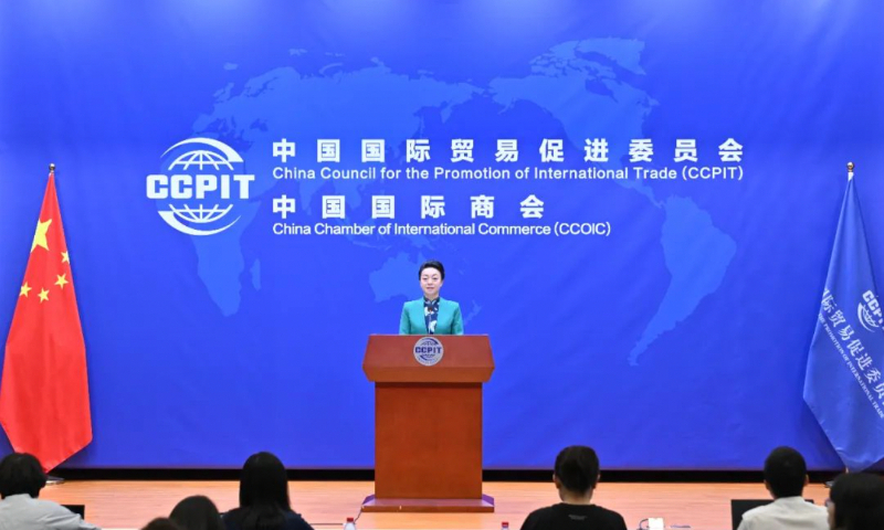 Zhao Ping, spokesperson for the China Council for the Promotion of International Trade (CCPIT) Photo: CCPIT