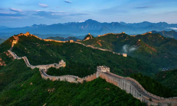 A general view of the Great Wall in Beijing Photo: chinapeace.gov.cn
