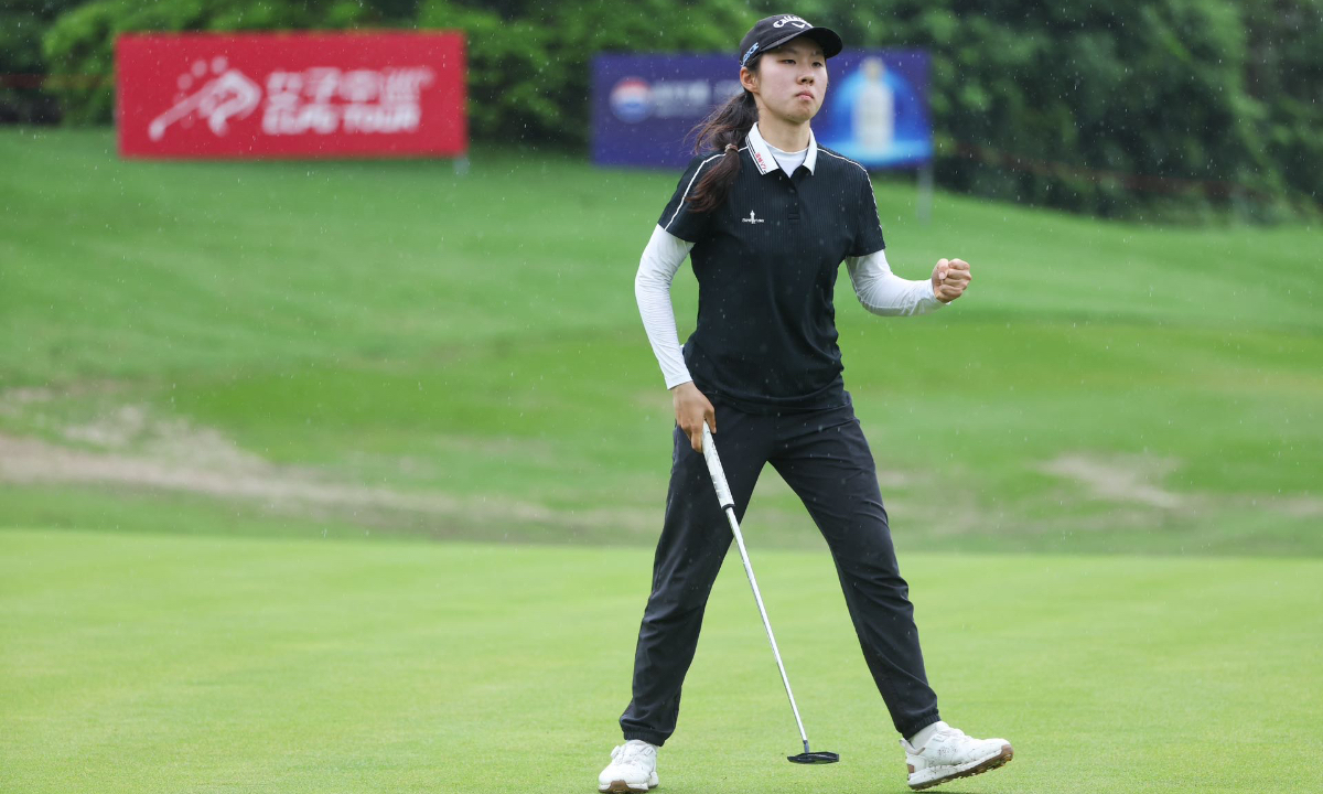 photo： courtesy of China LPGA Tour