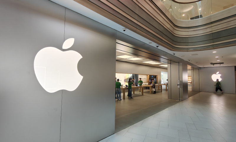 An Apple store in Shanghai Photo: VCG