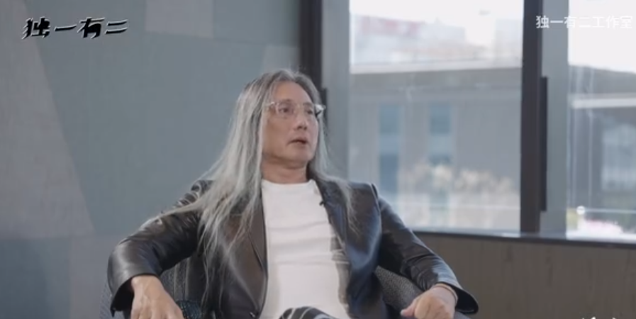Tino Bao talks about AI in the interview Photo: Screenshot from website