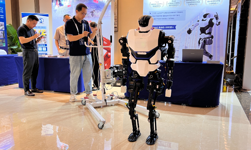 Kuavo (Kuafu in Chinese) from Shenzhen-based Leju Robotics Photo: Leng Shumei/GT