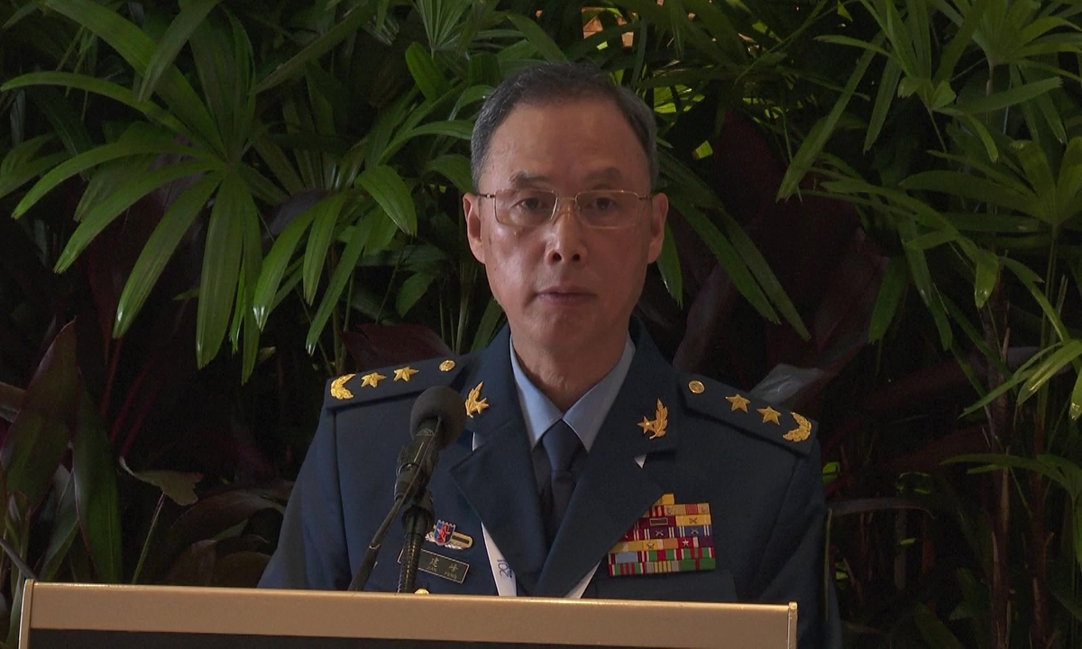 Lieutenant General Jing Jianfeng,<strong></strong> deputy chief of the Joint Staff Department of China's Central Military Commission. File photo: VCG