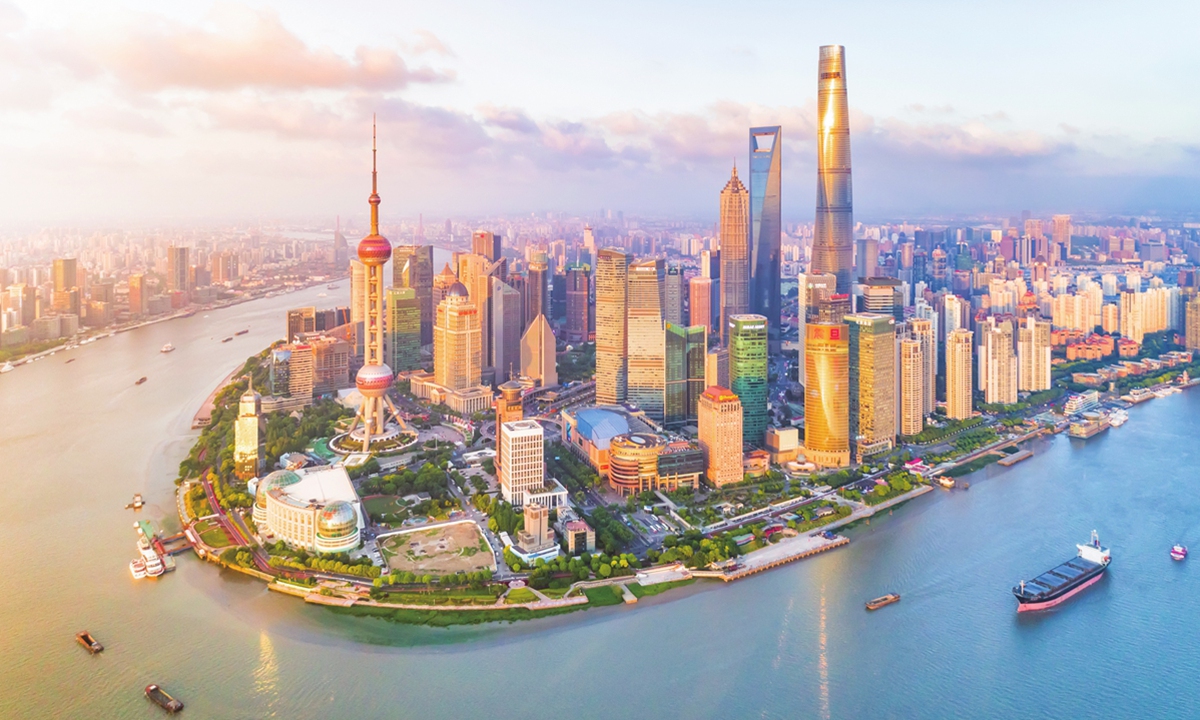 A view of Shanghai Photo: VCG