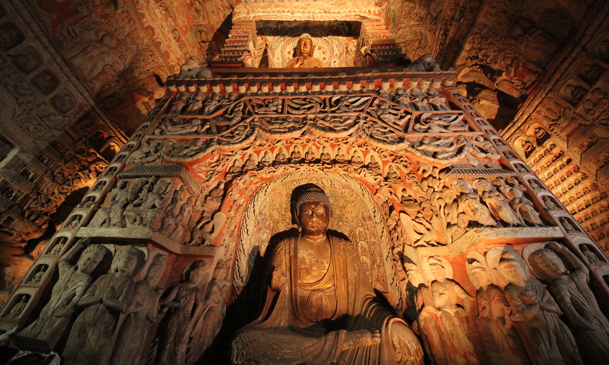 ?Buddhas at the Yungang Grottoes in Datong, Shanxi Province Photo: Courtesy of Sun Bo