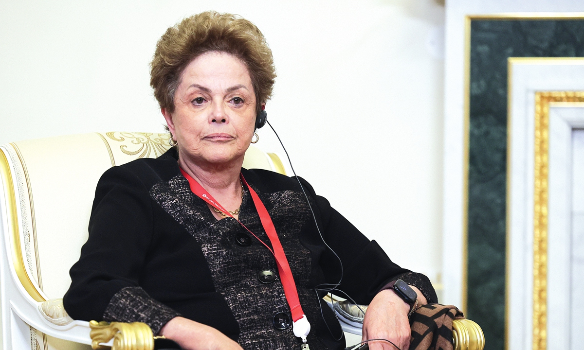 Dilma Rousseff Photo: VCG