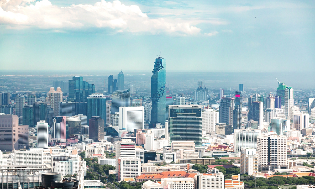 City view of Bangkok,capital of Thailand Photo: VCG