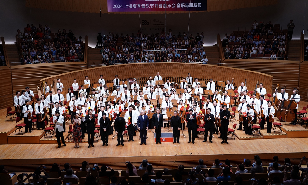The opening concert of MISA  Photo: Courtesy of Shanghai Symphony Orchestra