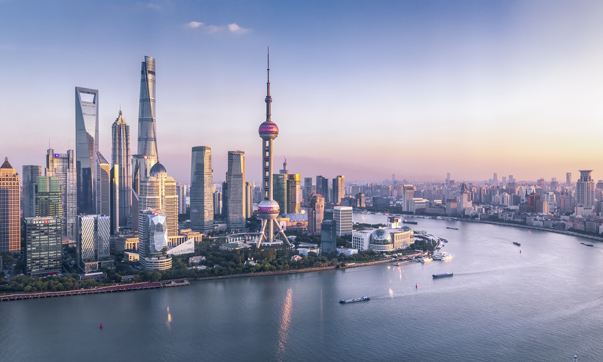 A view in Shanghai Photo: VCG